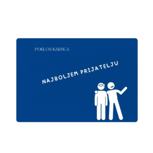 Poklon kartica - Najboljem prijatelju
