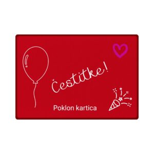 Poklon kartica - Čestitke!