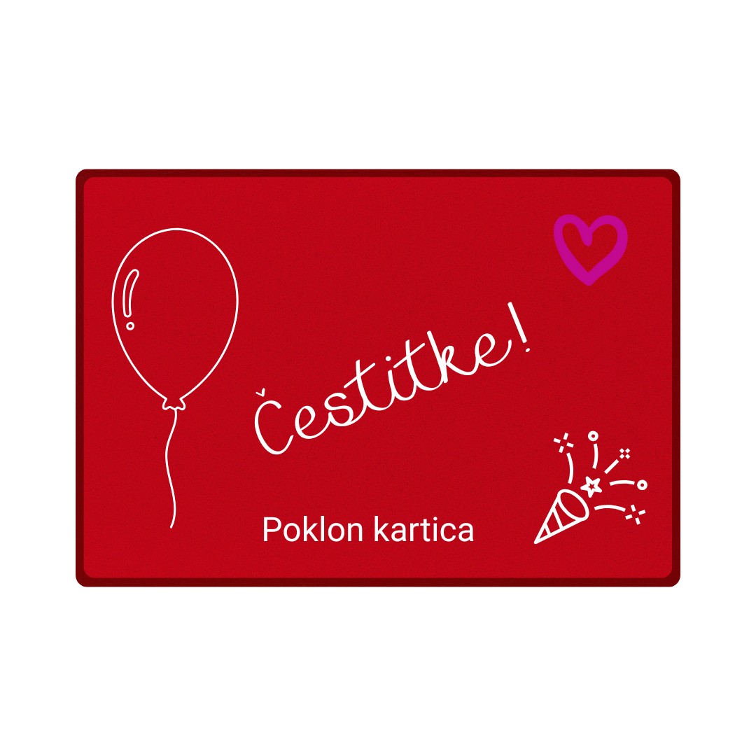 Poklon kartica - Čestitke!